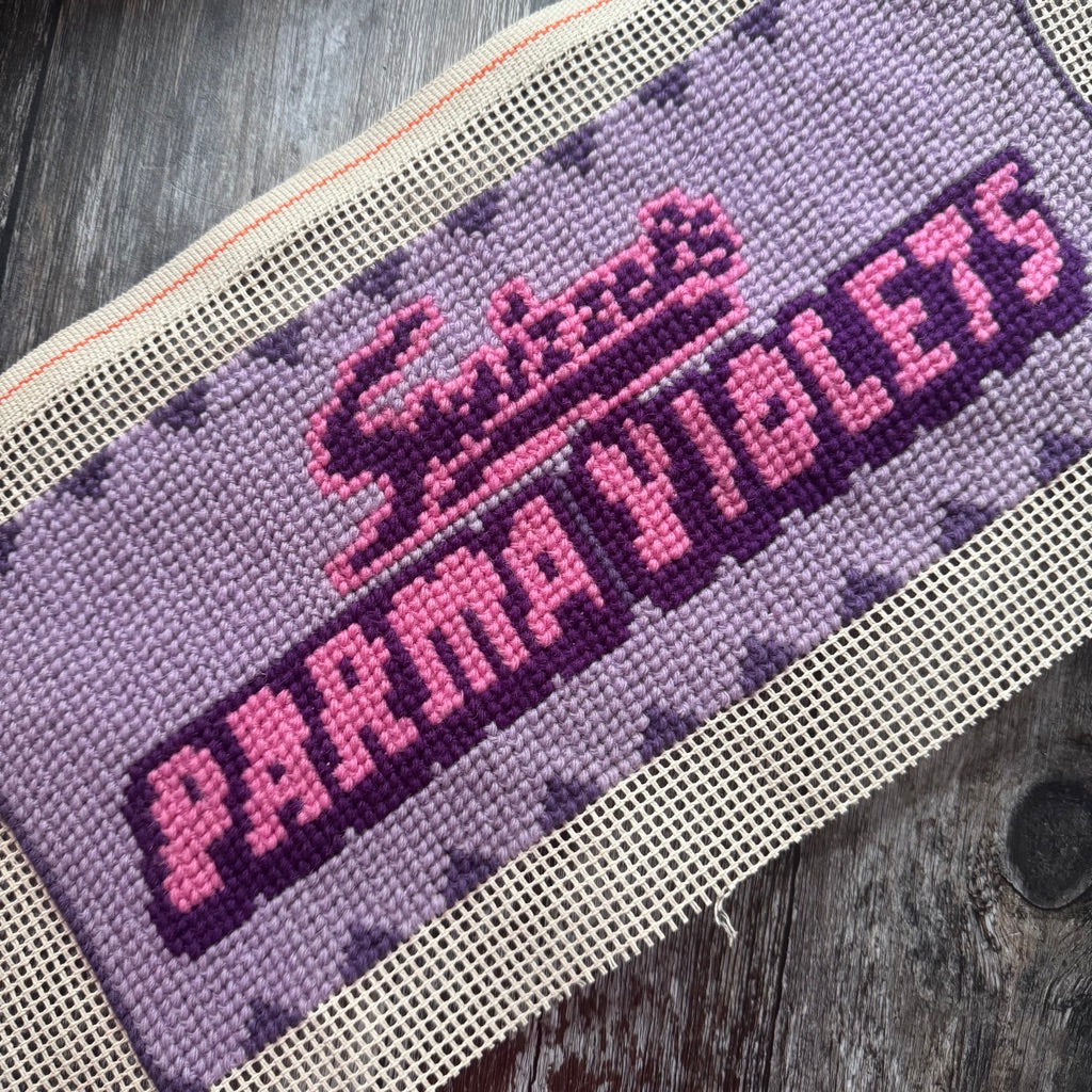PARMA VIOLET Tuck Shop Kit Cross Stitch Tapestry Wool