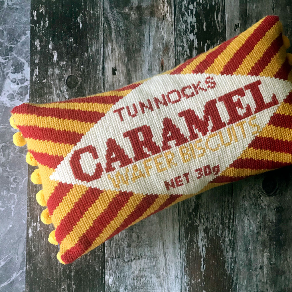 Caramel Tunnocks Supersize Tuck Kit Cross Stitch Tapestry Wool