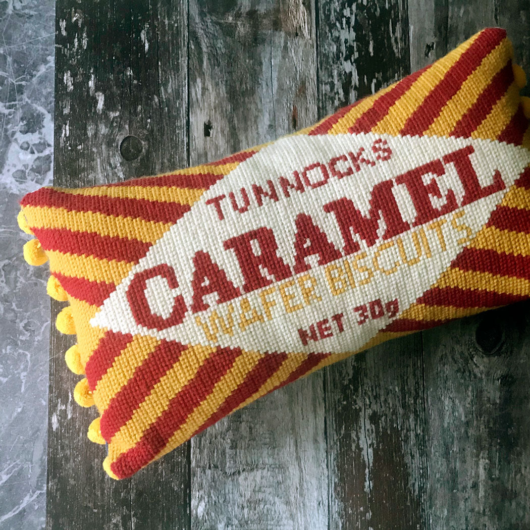 Caramel Tunnocks Supersize Tuck Kit Cross Stitch Tapestry Wool