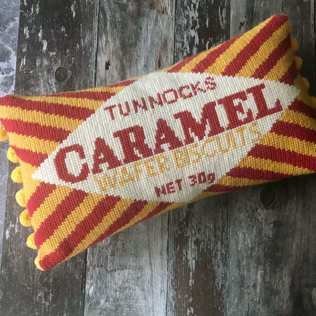 Caramel Tunnocks Supersize Tuck Kit Cross Stitch Tapestry Wool
