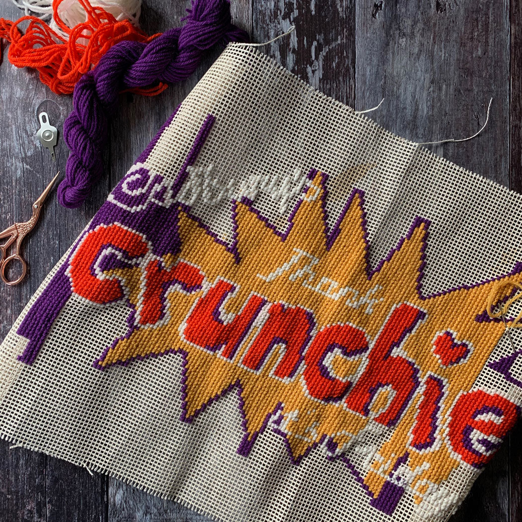Crunchie Supersize Tuck Kit Cross Stitch Tapestry Wool