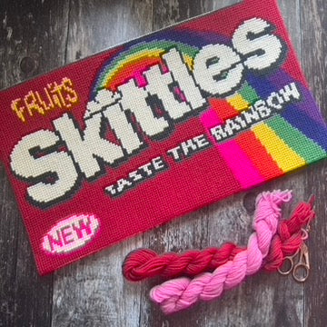 Skittles Supersize Tuck Kit Cross Stitch Tapestry Wool