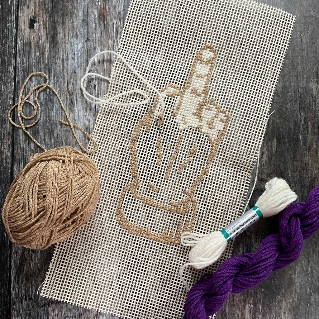 PDF Gold Finger - Sweary Rude X Stitch PDF Digital Pattern