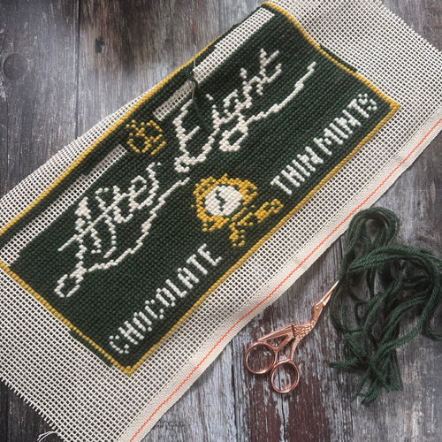 AFTER EIGHT Tuck Shop Kit Cross Stitch Tapestry Wool
