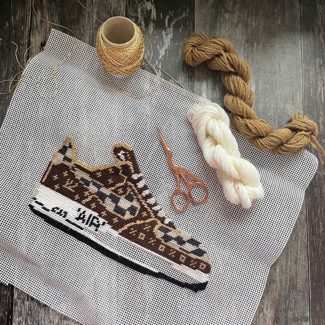 PDF Air Force One Classic - Sneaker Stitch X Stitch Digital Pattern