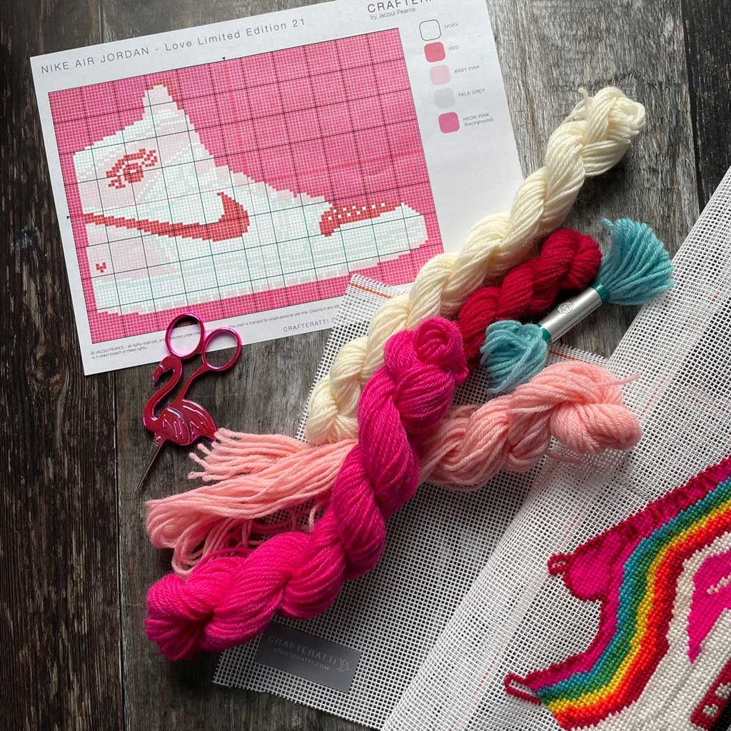 PDF Air Jordan Classic - Sneaker Stitch X Stitch Digital Pattern