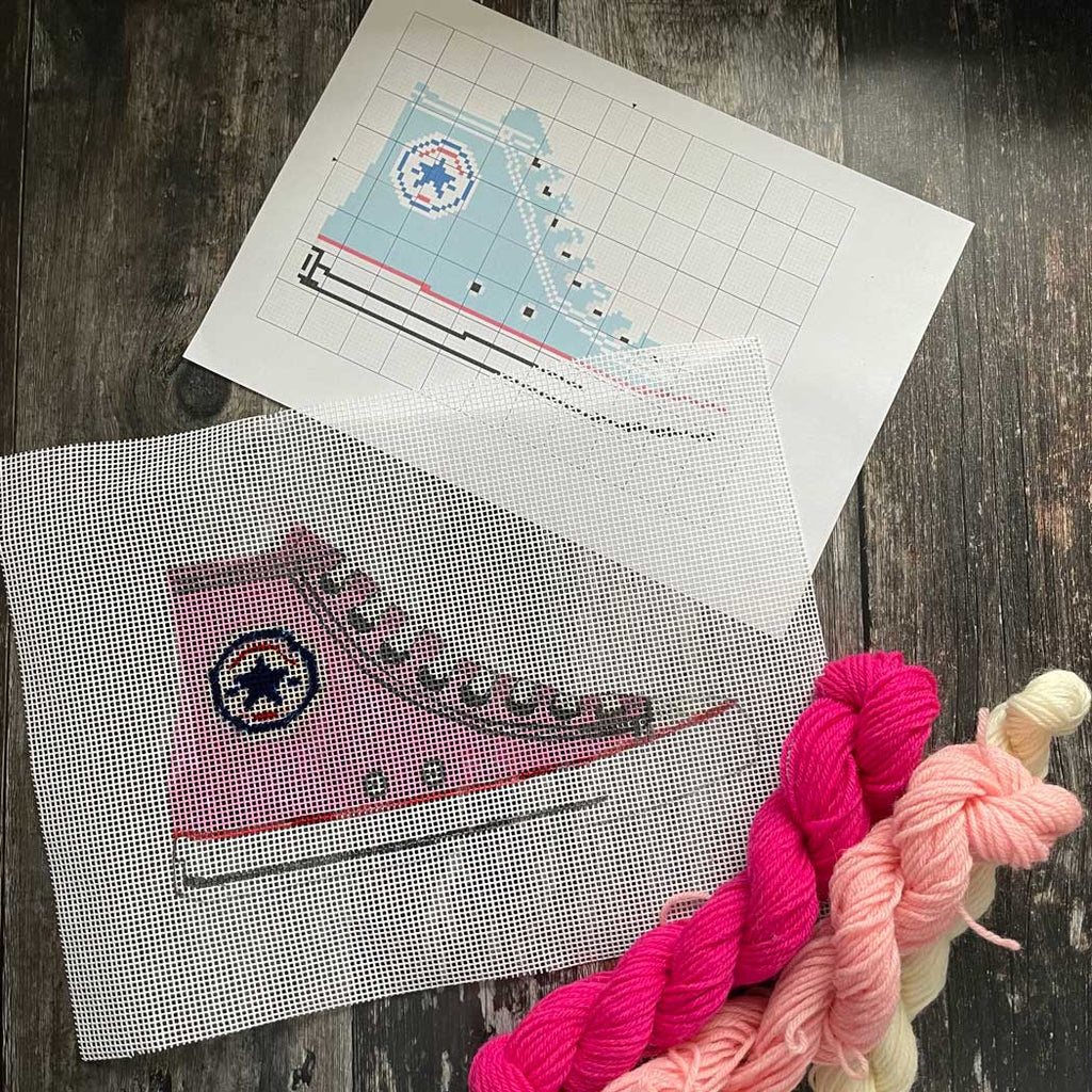 PDF Air Force One Classic - Sneaker Stitch X Stitch Digital Pattern