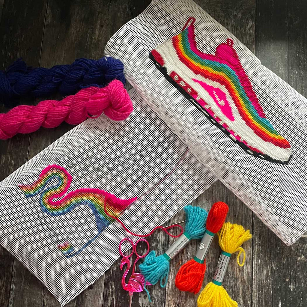 PDF Air Force One Classic - Sneaker Stitch X Stitch Digital Pattern