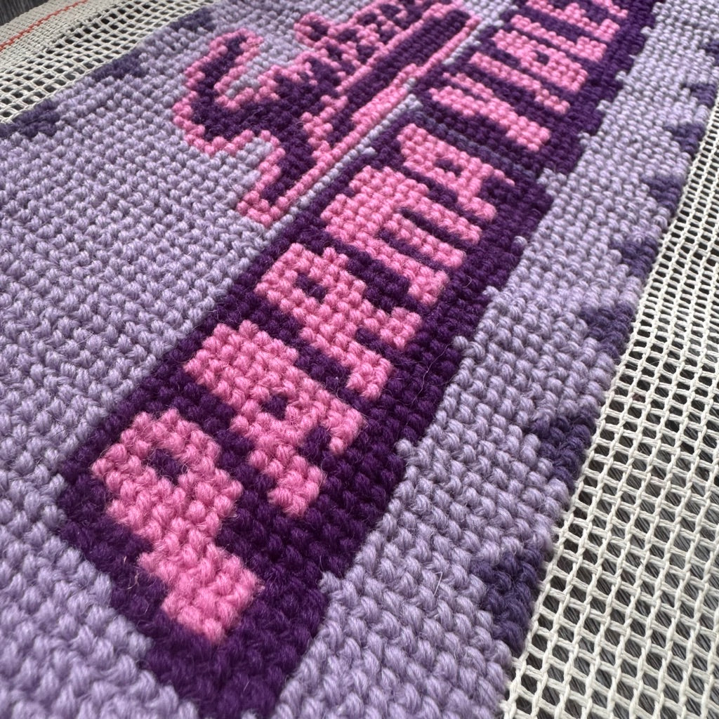 PARMA VIOLET Tuck Shop Kit Cross Stitch Tapestry Wool